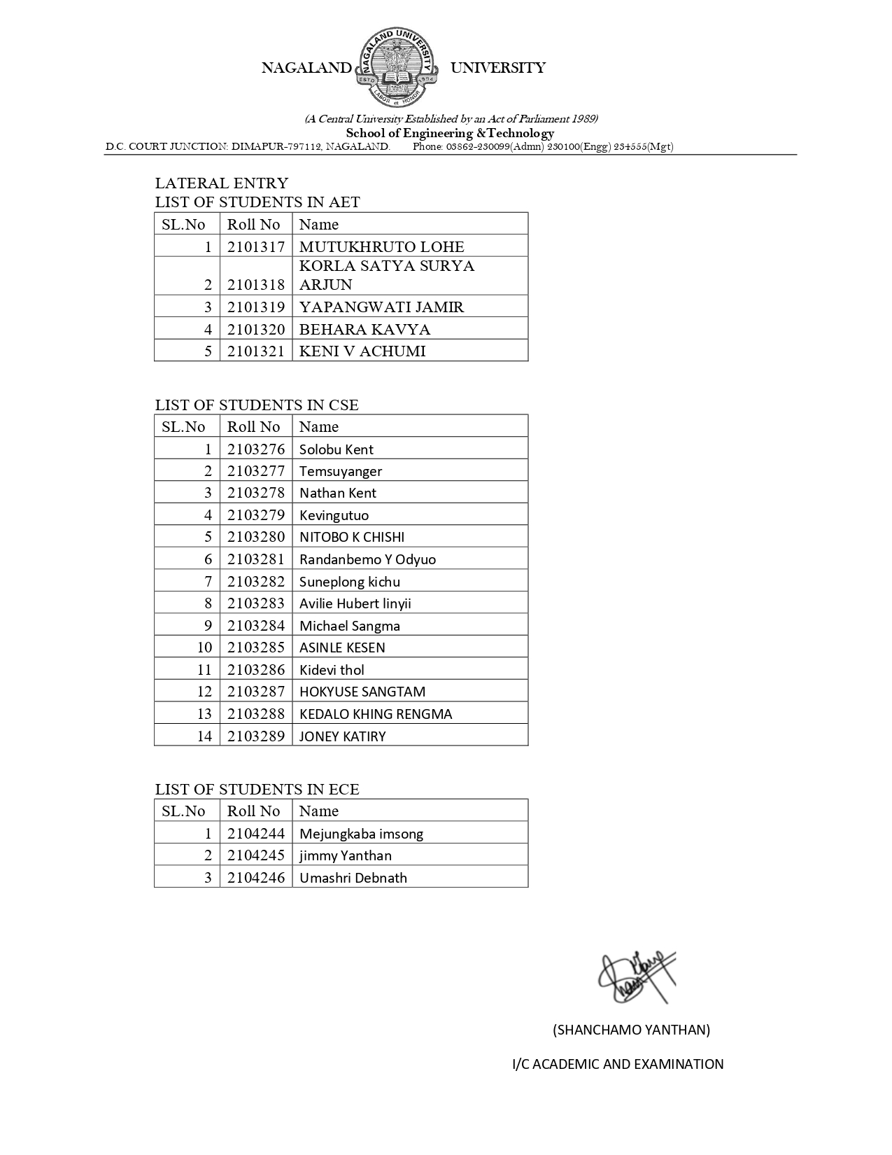 roll-numbers-b-tech-new-admission-2021-updated-set-nu